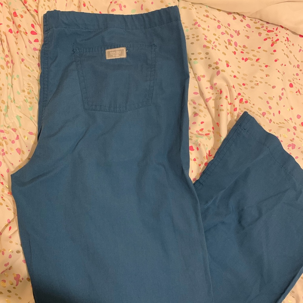 Blue sky Scrub pants